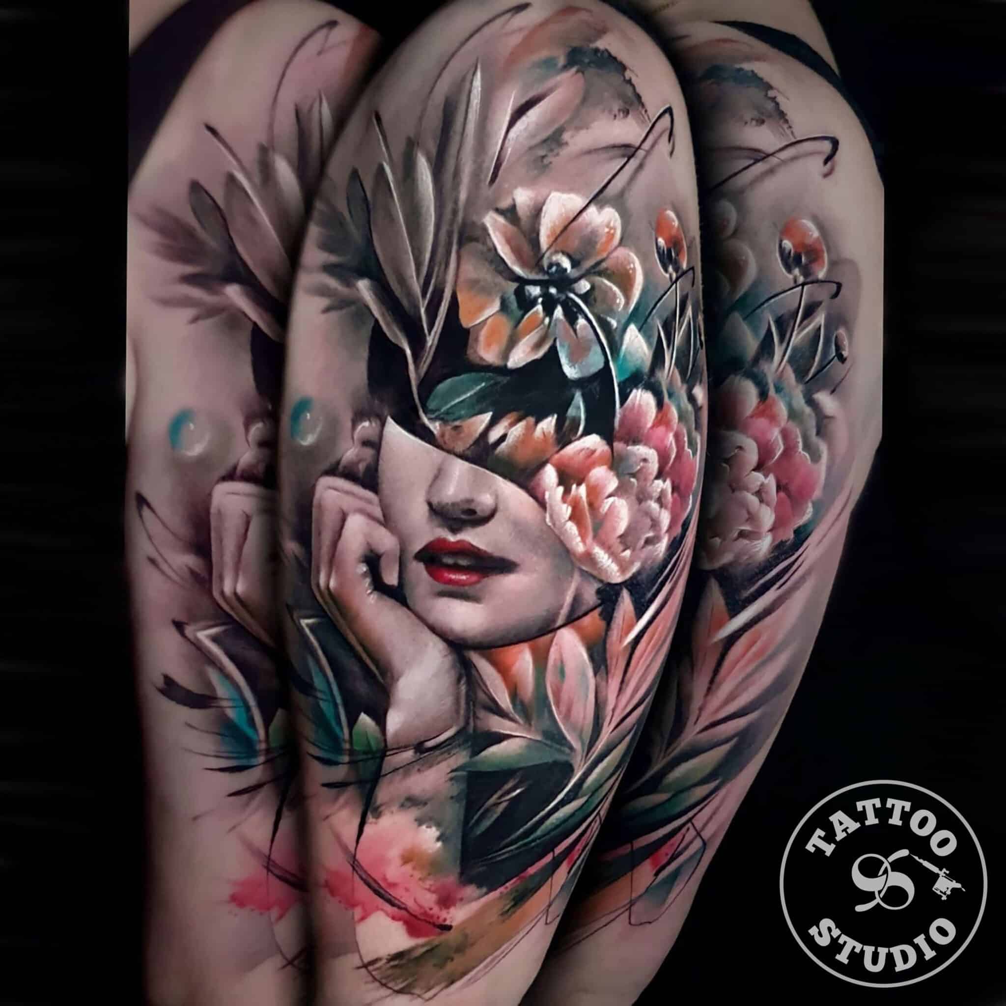 Hvordan sover man med en ny tatovering?