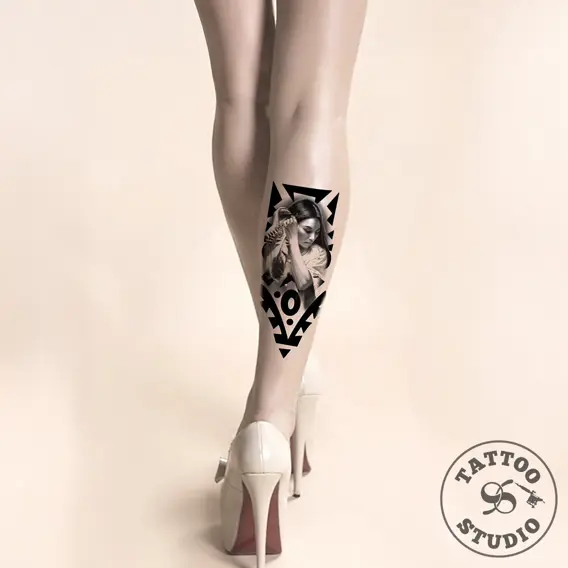 Kola - Black and grey realism 6 