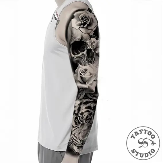 Kola - Black and grey realism 4 