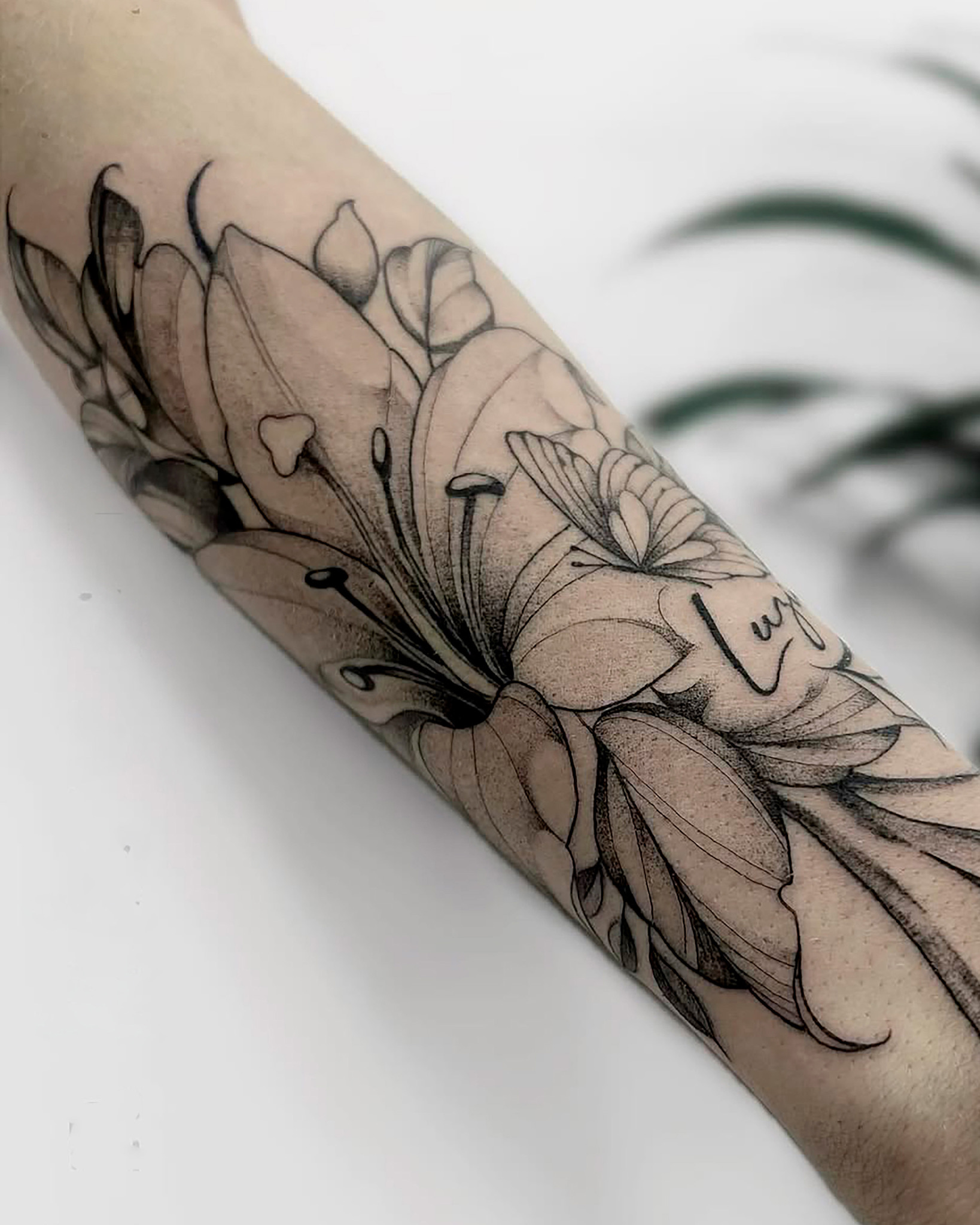 Flowers tattoo by Stella - Tattoo Studio 96 
