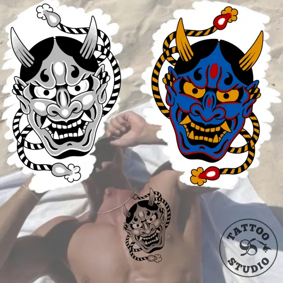 Andreas - Hannya mask 