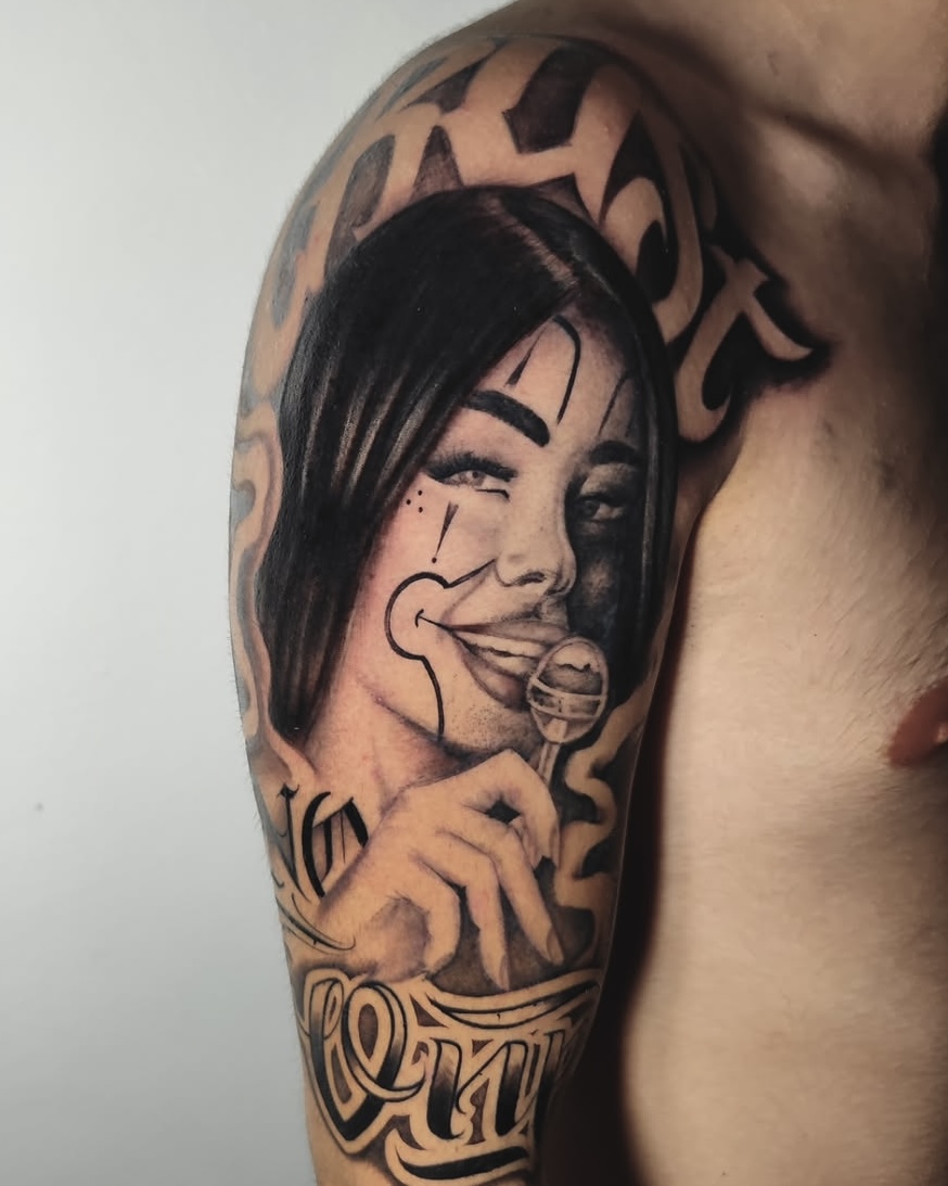 Chicano tattoo by Dave - Tattoo Studio 96 